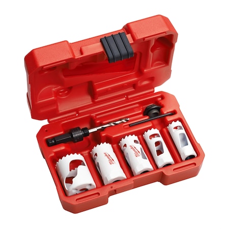 Milwaukee Tool 7-Pc Mechanics Hole Dozer Hole Saw Kit 49-22-4081